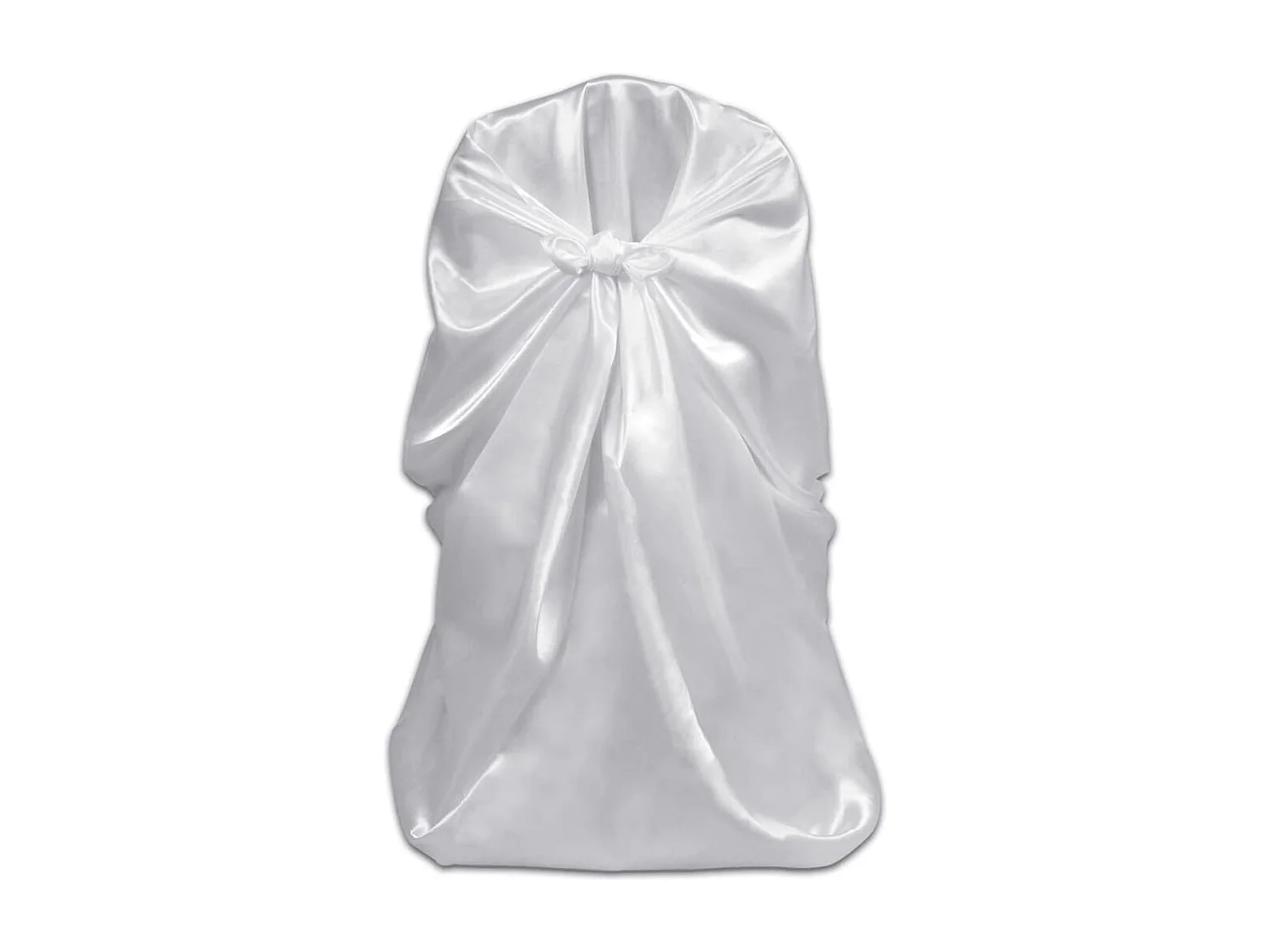 Housse de chaise blanche pour le banquet de mariage 6 pièces FR926167