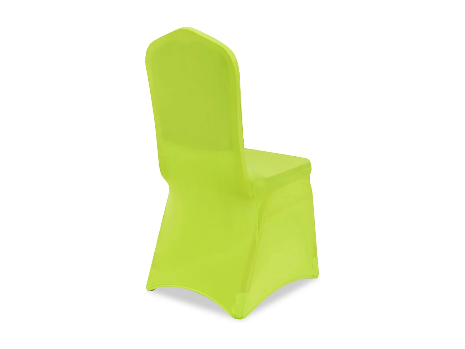 Housse de chaise extensible 4 pcs vert FR820469