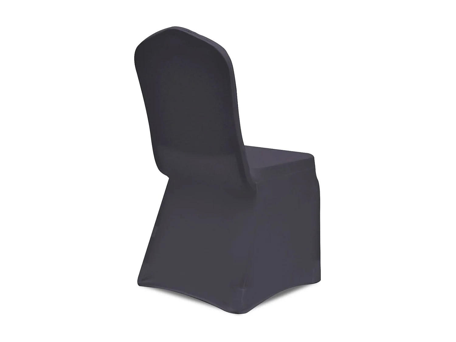 Capa extensível para cadeira 6 pcs antracite PT372034