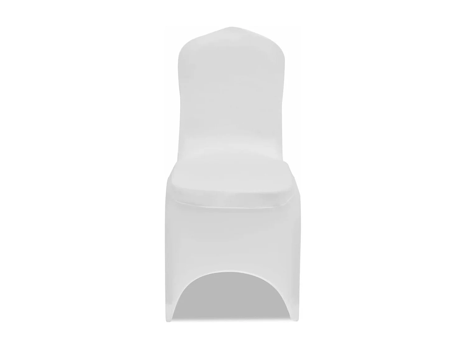 Capa para cadeira elástica 12 pcs branco PT368287