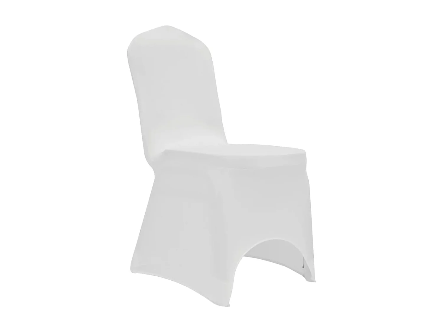 Capa para cadeira elástica 12 pcs branco PT368287