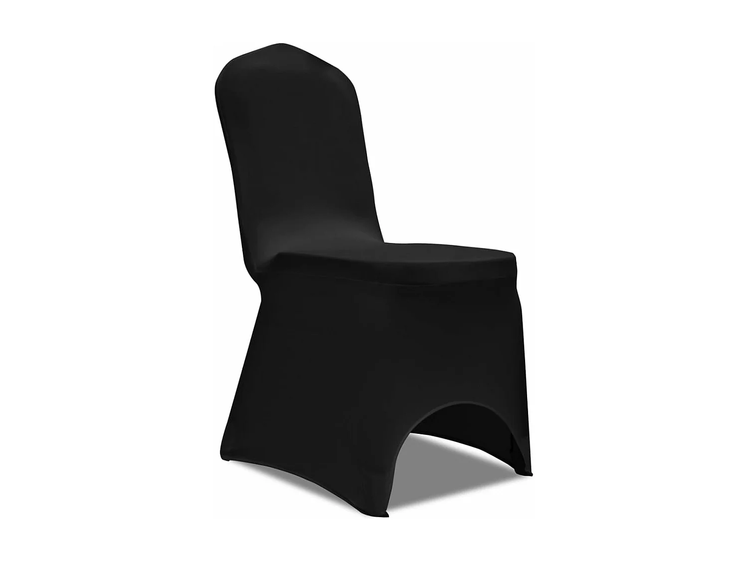 Stoelhoes stretch 4 stuks zwart BE166189