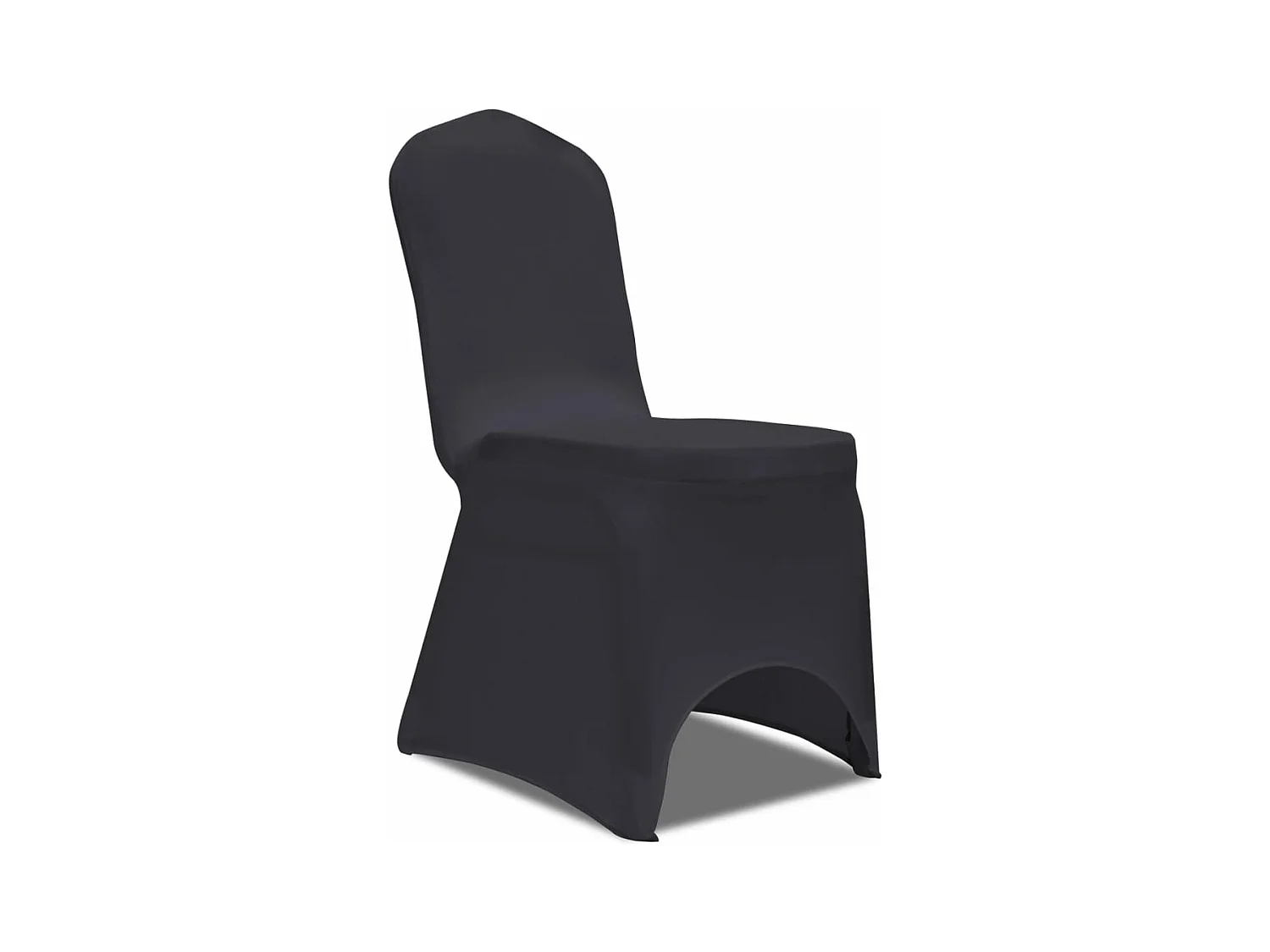 Funda de silla elástica 4 unidades gris antracita ES122034