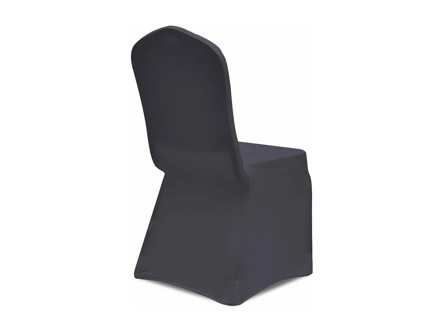 Funda de silla elástica 4 unidades gris antracita ES122034