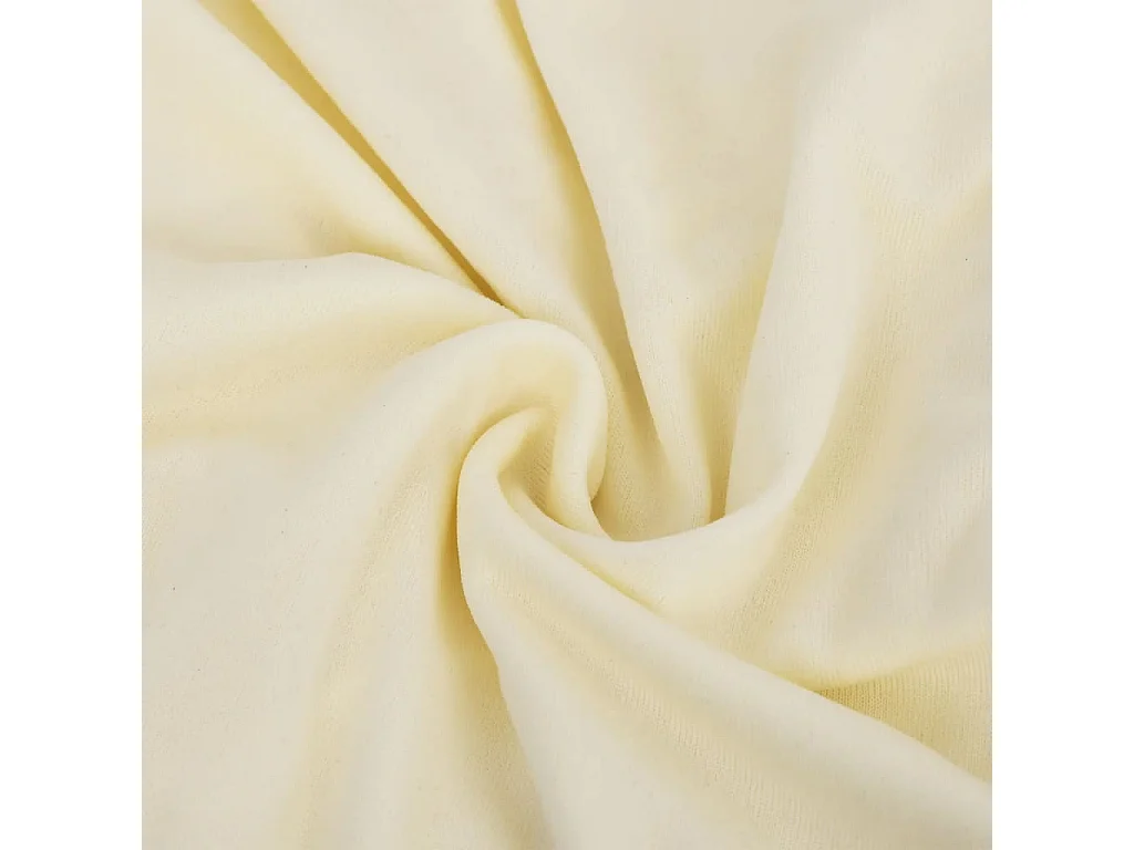 Capa de sofá elástica jersey de poliéster cor creme PT402917