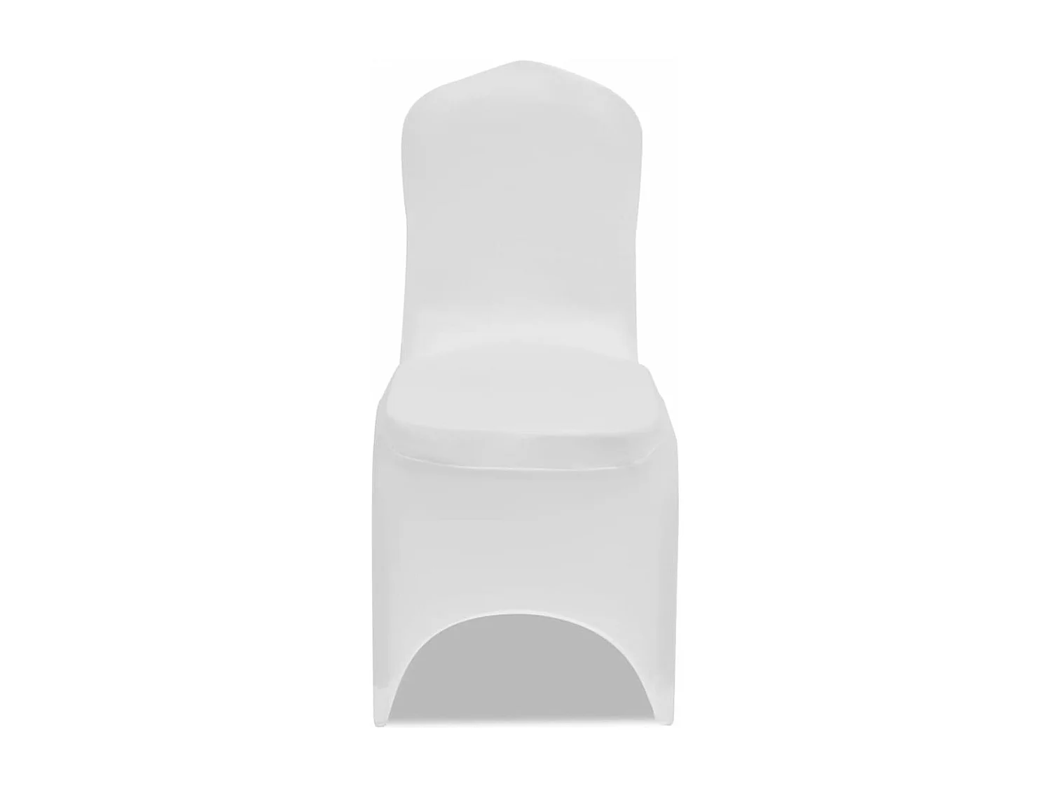 Housses élastiques de chaise Blanc 24 pcs FR193601