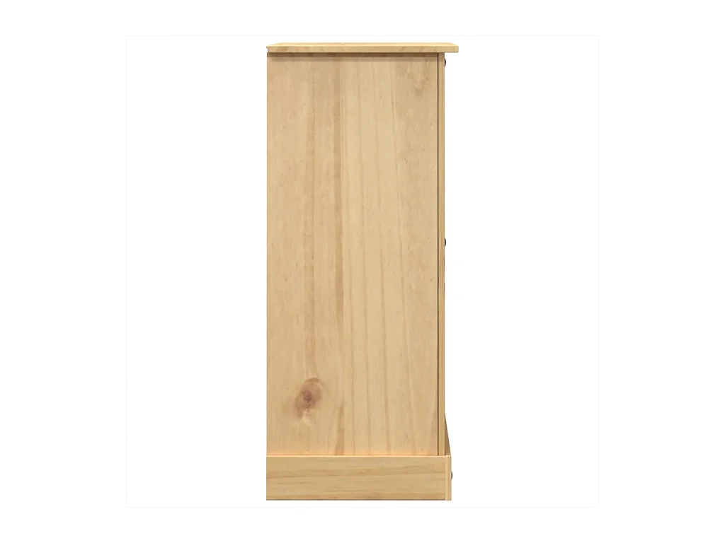 Commode Corona 92x48x120 cm bois massif de pin FR846622