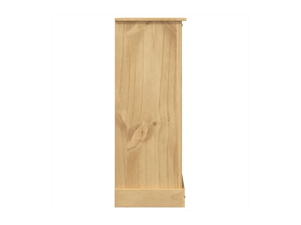 Commode Corona 80x43x114 cm bois massif de pin FR154034