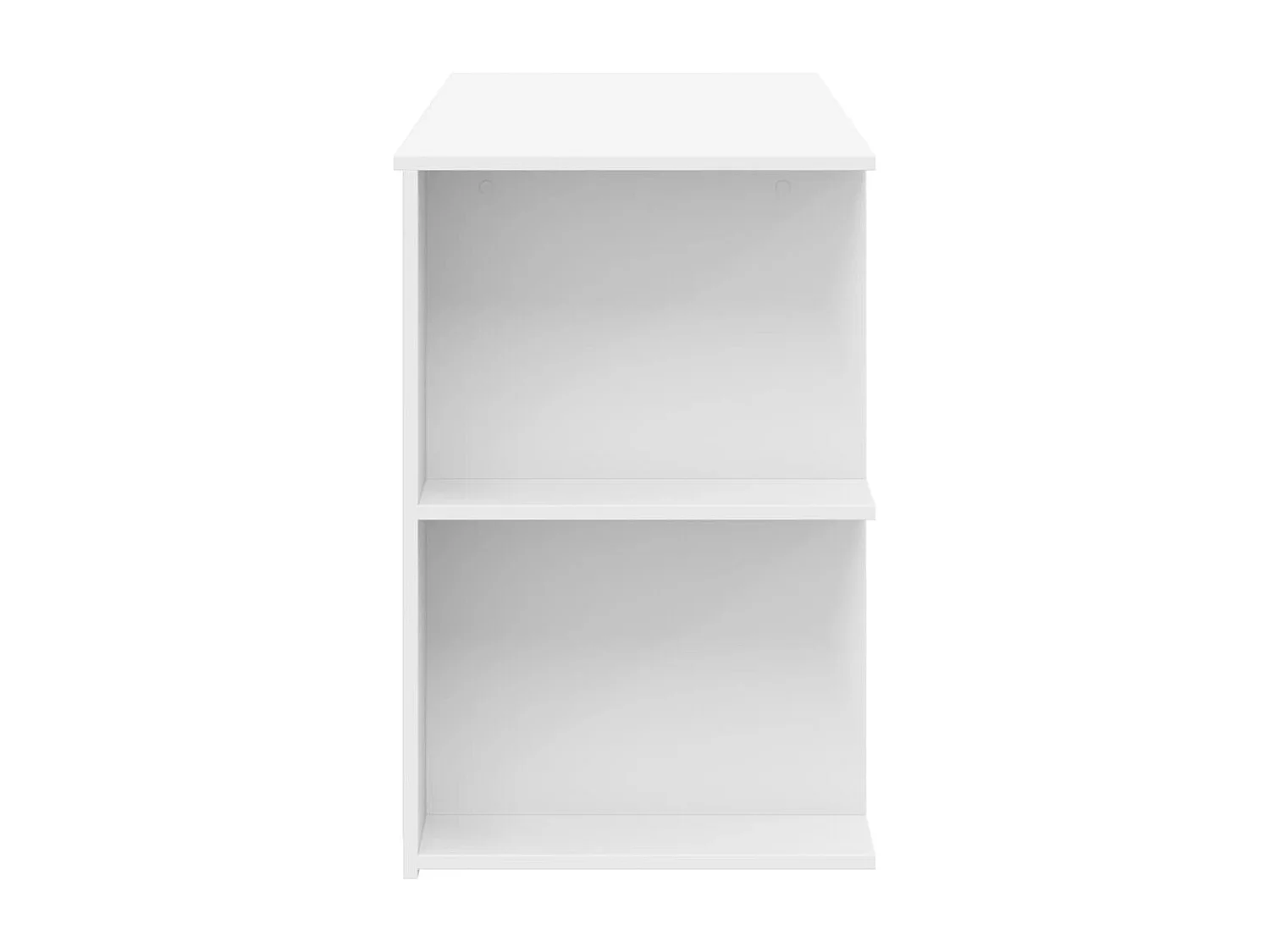 Bureau blanc 140x50x75 cm bois d'ingénierie FR13059