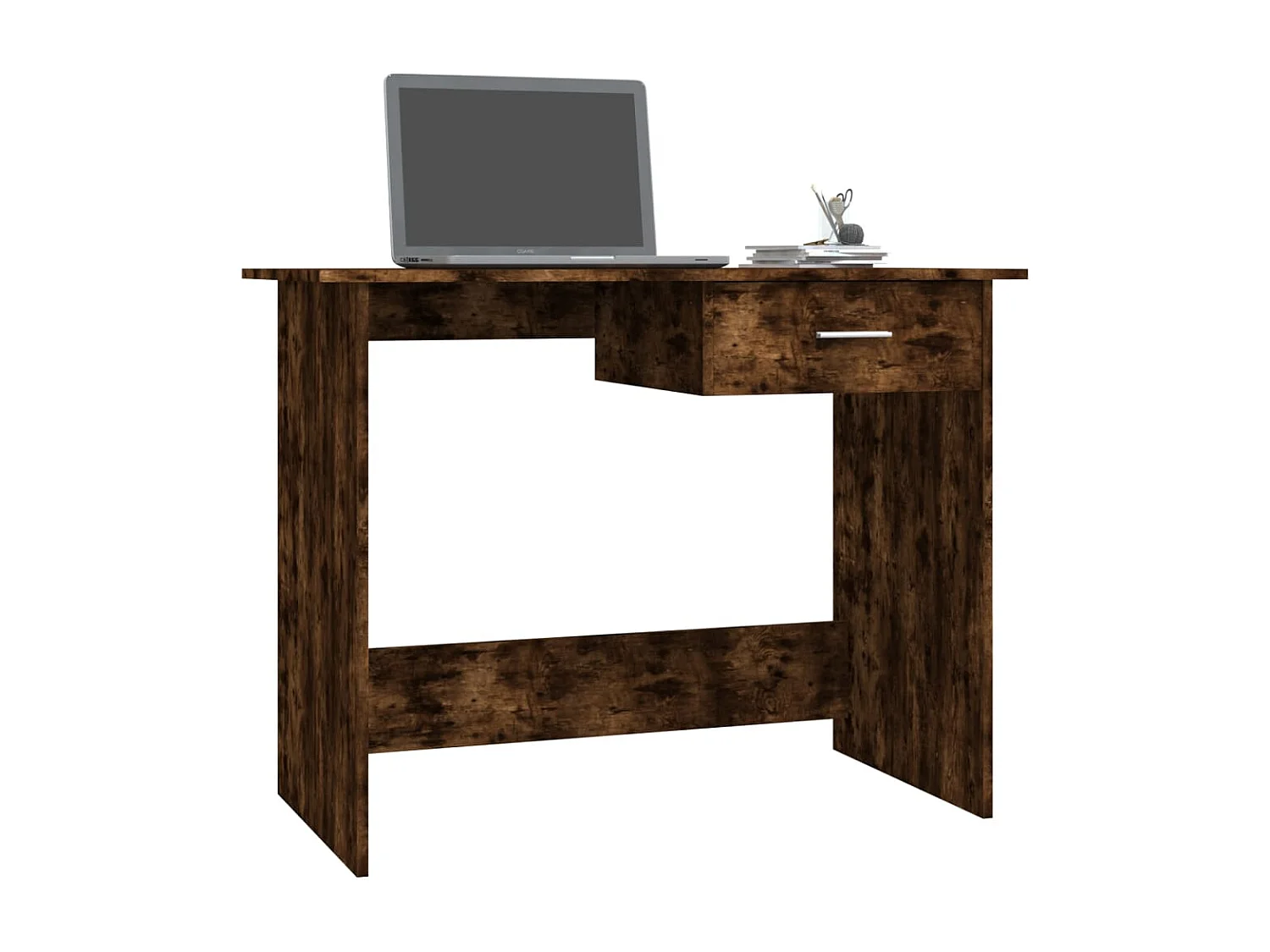 Bureau Chêne fumé 100x50x76 cm Bois d'ingénierie FR29009