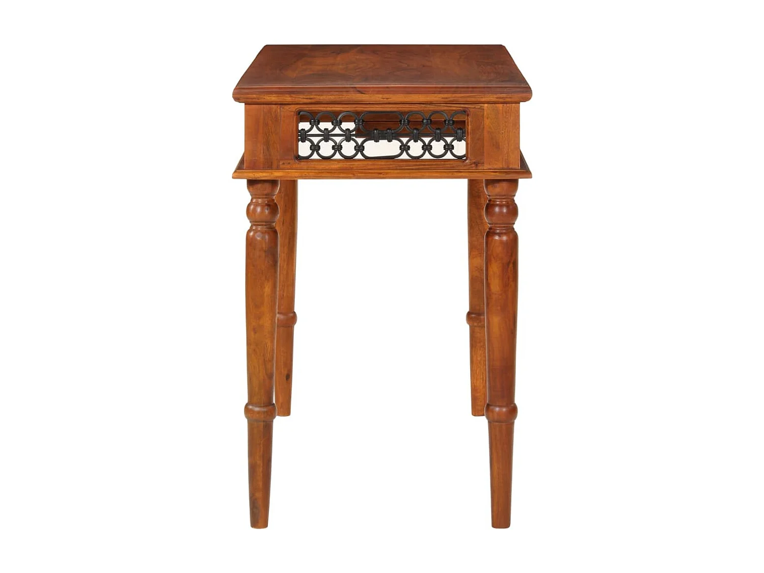 Bureau avec tiroir 110x50x76 cm bois d'acacia solide FR81024