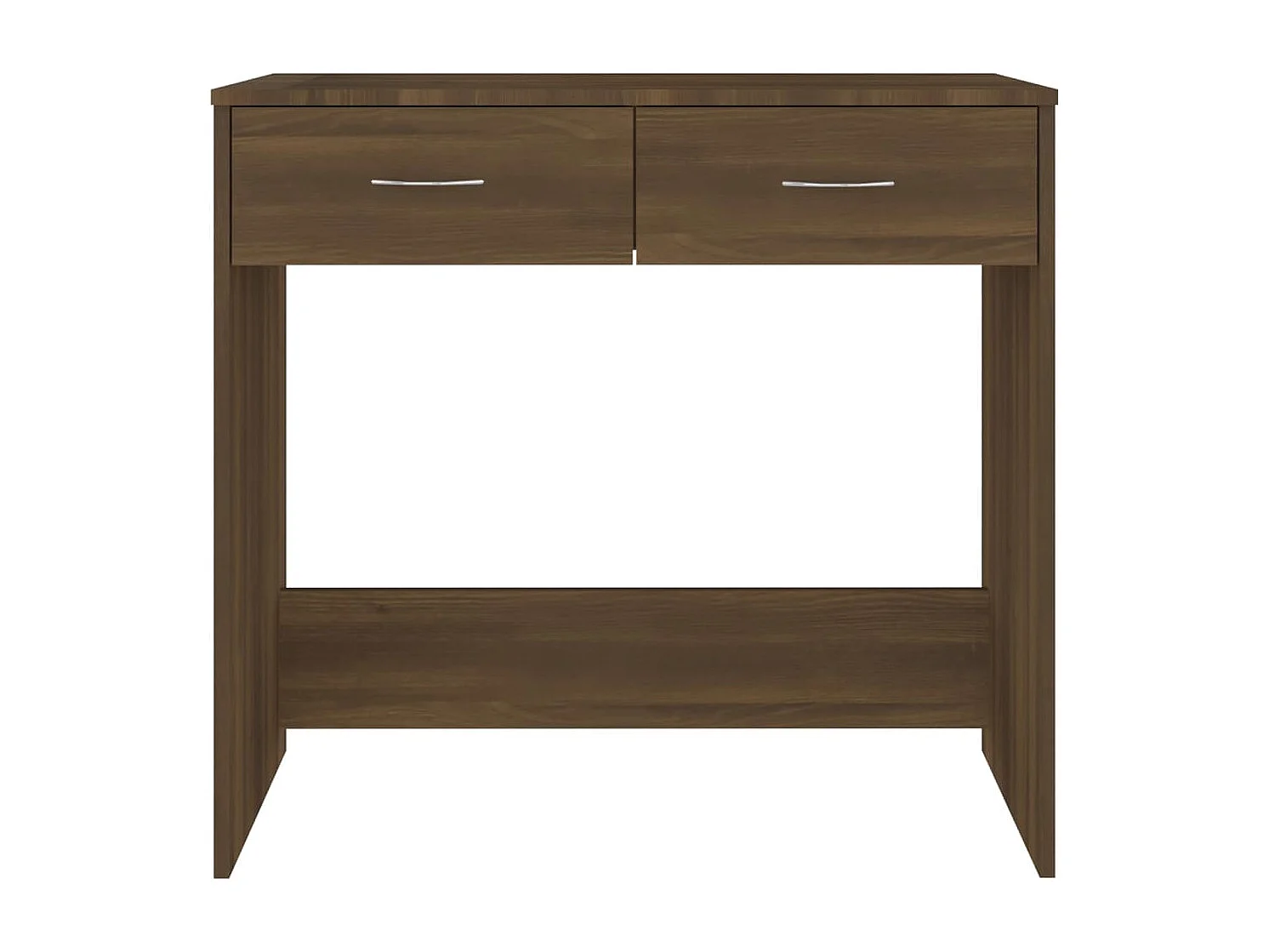 Bureau Chêne marron 80x40x75 cm Bois d'ingénierie FR25409