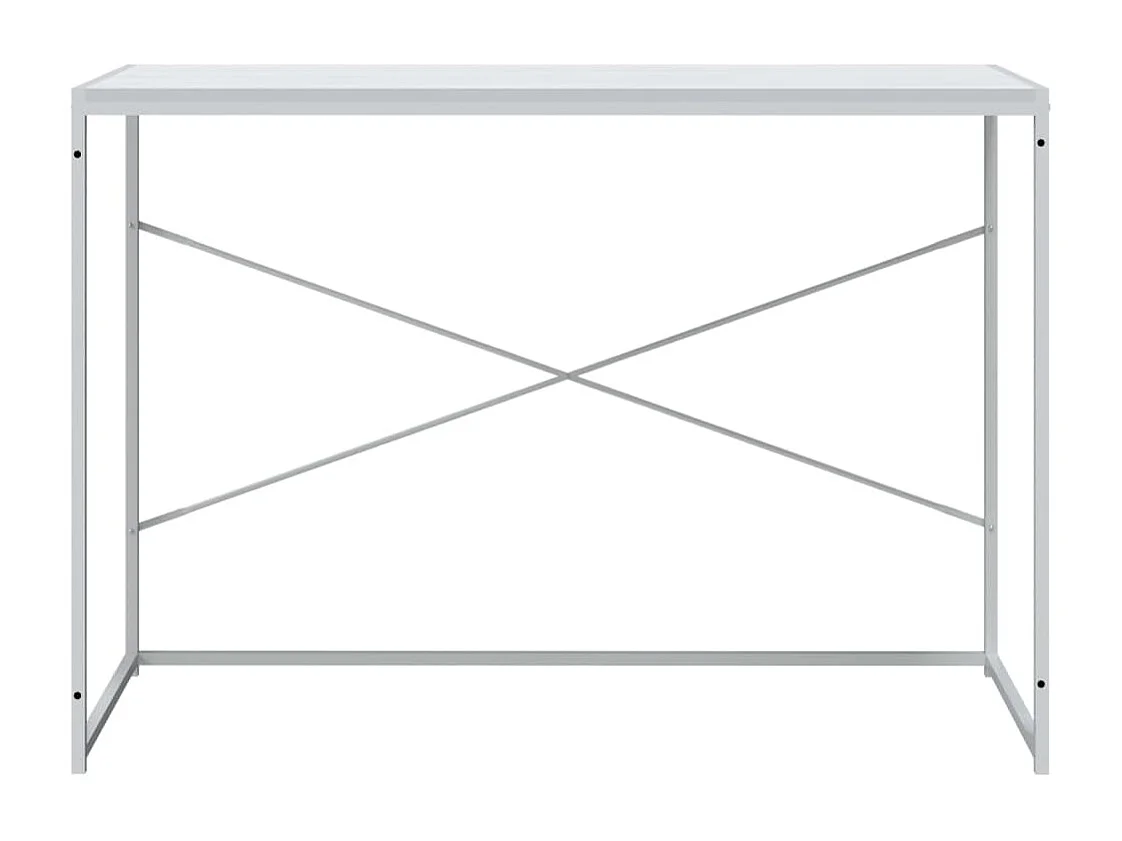 Escritorio de ordenador madera ingeniería blanco 110x60x70 cm ES678197