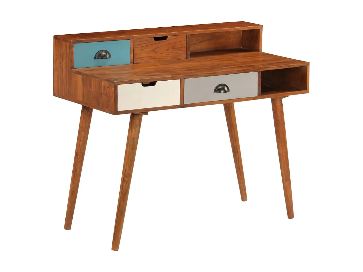 Bureau 110x50x90 cm Bois d'acacia solide FR23559