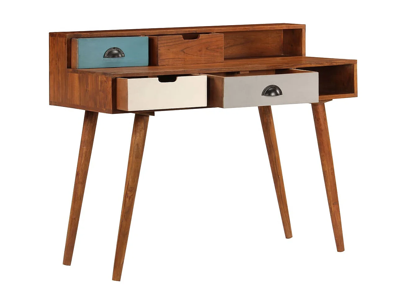 Bureau 110x50x90 cm Bois d'acacia solide FR23559