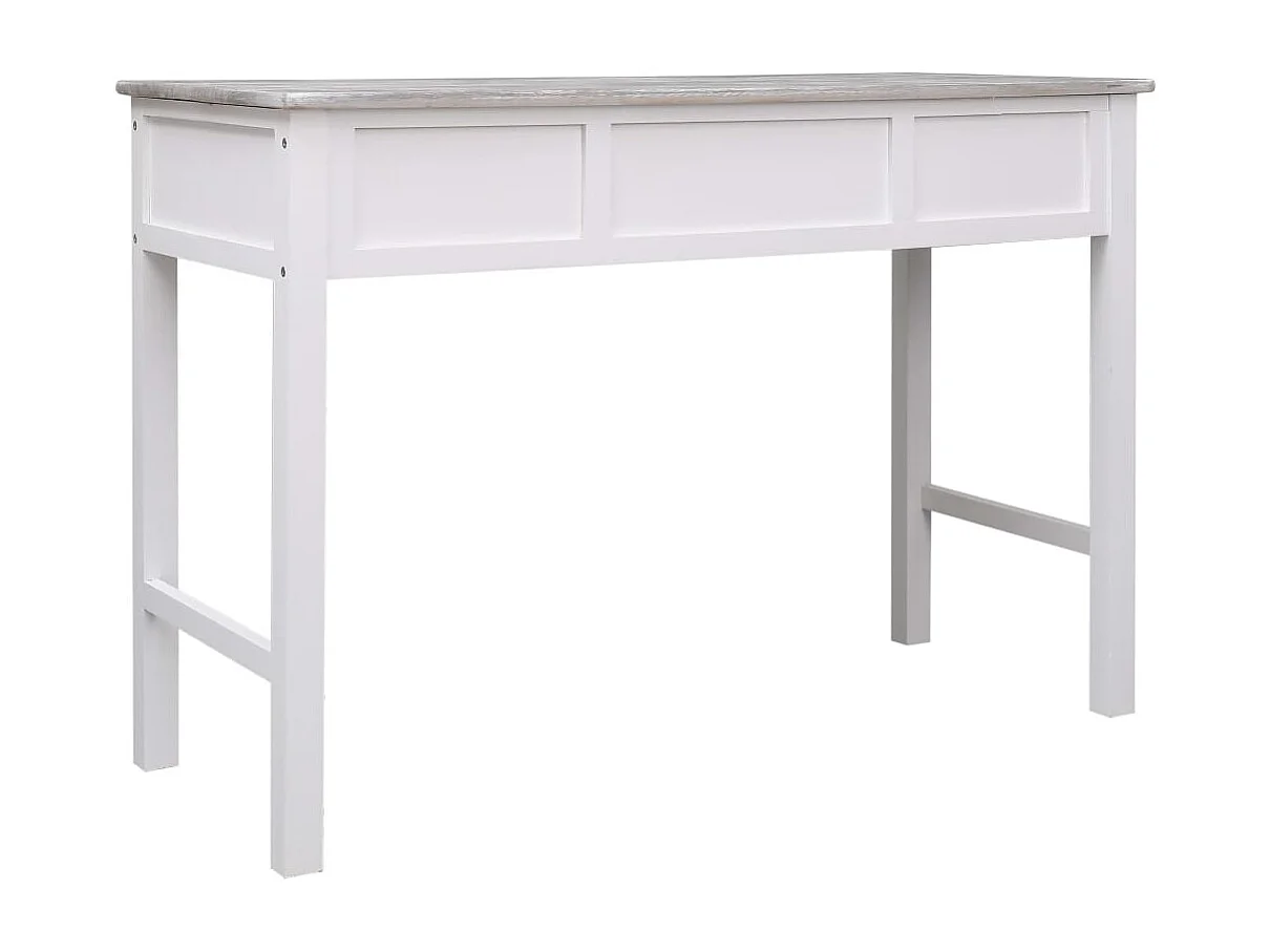 Secretária 110x45x76 cm madeira cinzento PT158731