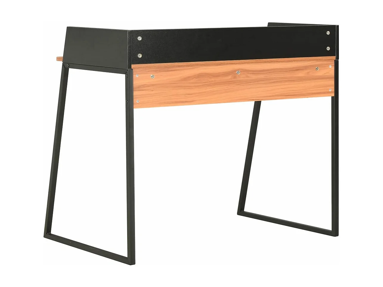Bureau Noir et marron 90x60x88 cm FR16088