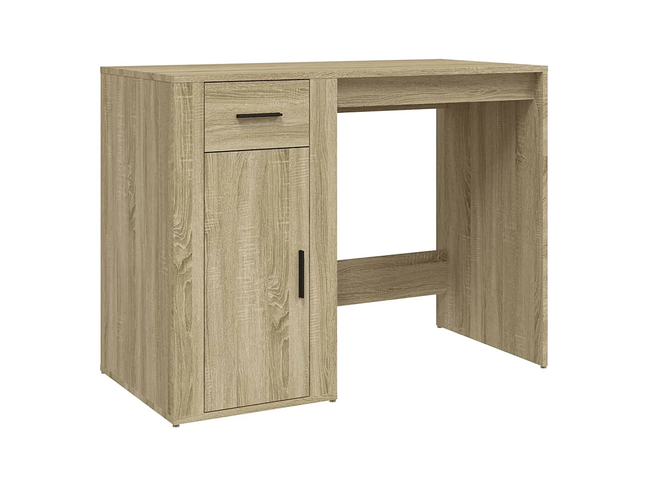 Bureau Chêne sonoma 100x49x75 cm Bois d'ingénierie FR80864