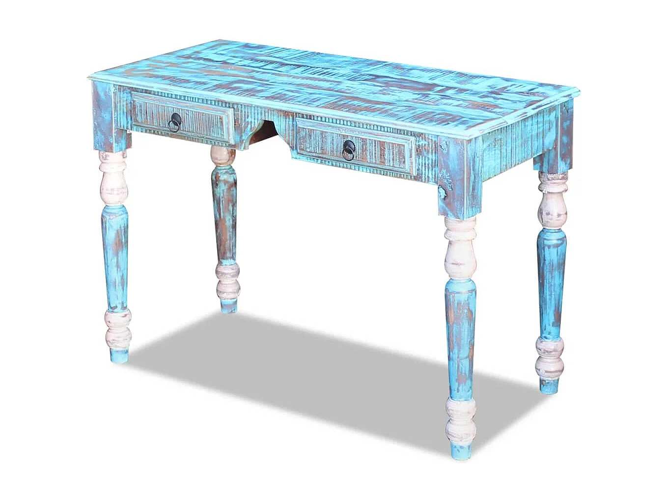 Bureau Bois de récupération massif FR55821