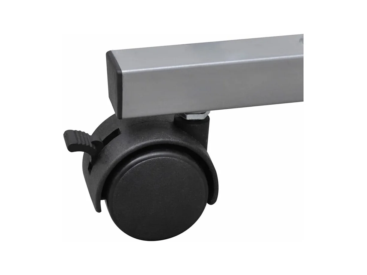 Bureau d'ordinateur avec plateau à clavier coulissant Marron FR20401