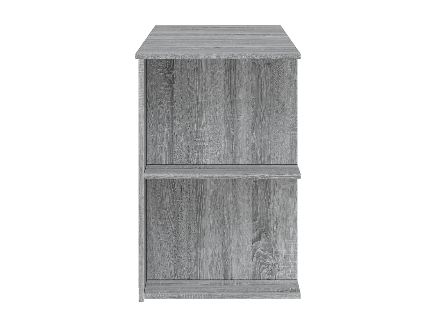 Bureau sonoma gris 140x50x75 cm bois d'ingénierie FR23322