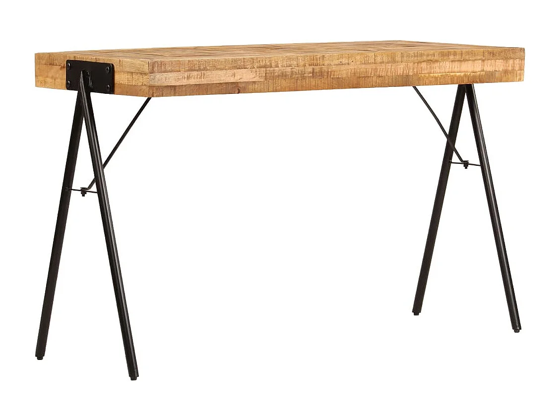 Table à écrire Bois de manguier massif 118 x 50 x 75 cm FR63849