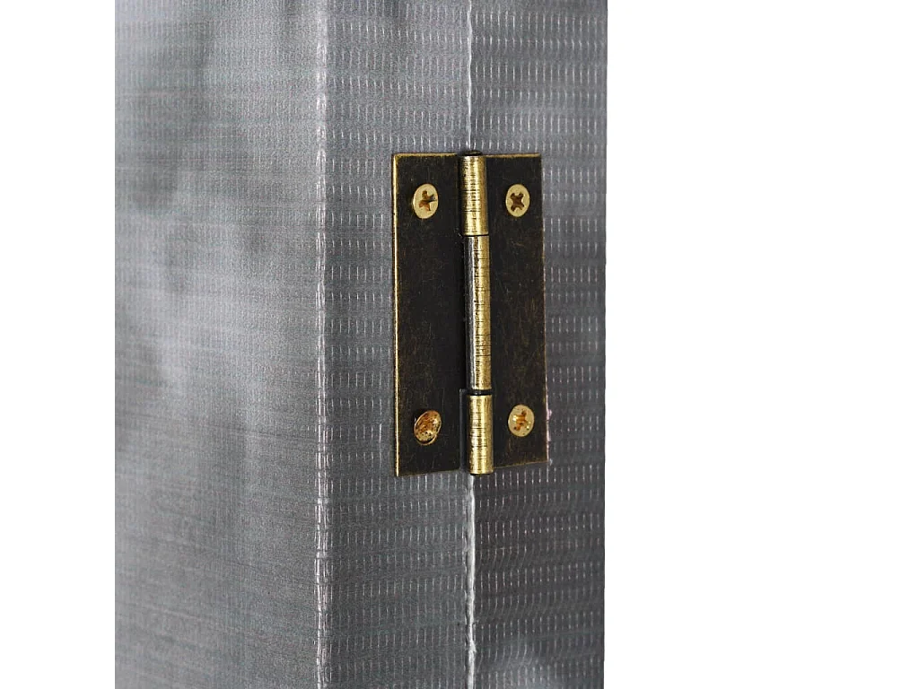 Biombo divisor plegable 120x170 cm bus Londres blanco y negro ES147217