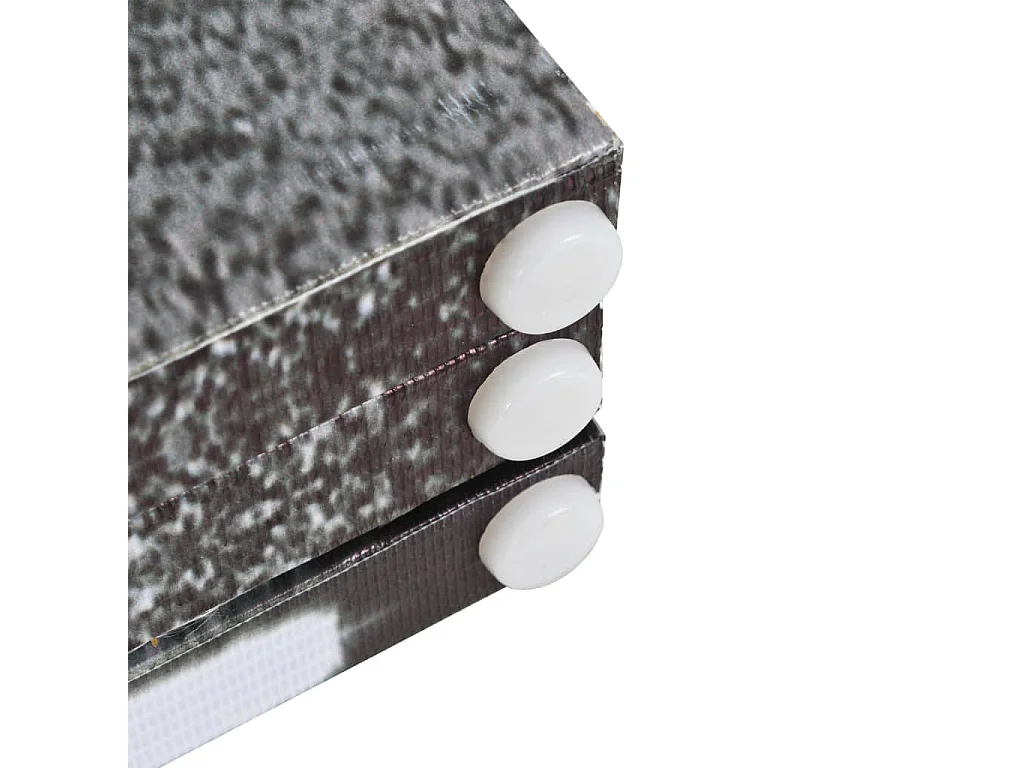 Biombo divisor plegable 120x170 cm bus Londres blanco y negro ES147217