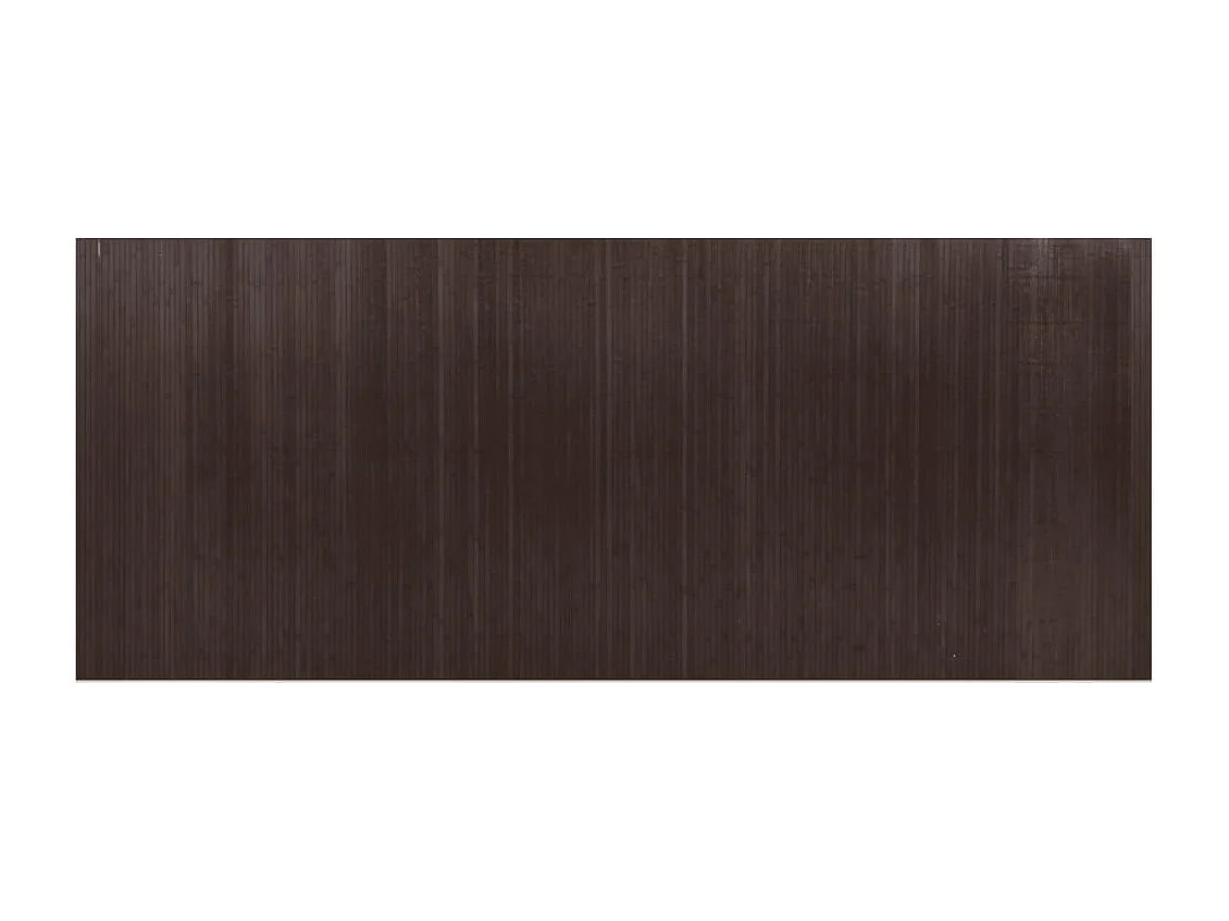 Kamerscherm 165x400 cm bamboe donkerbruin BE873322