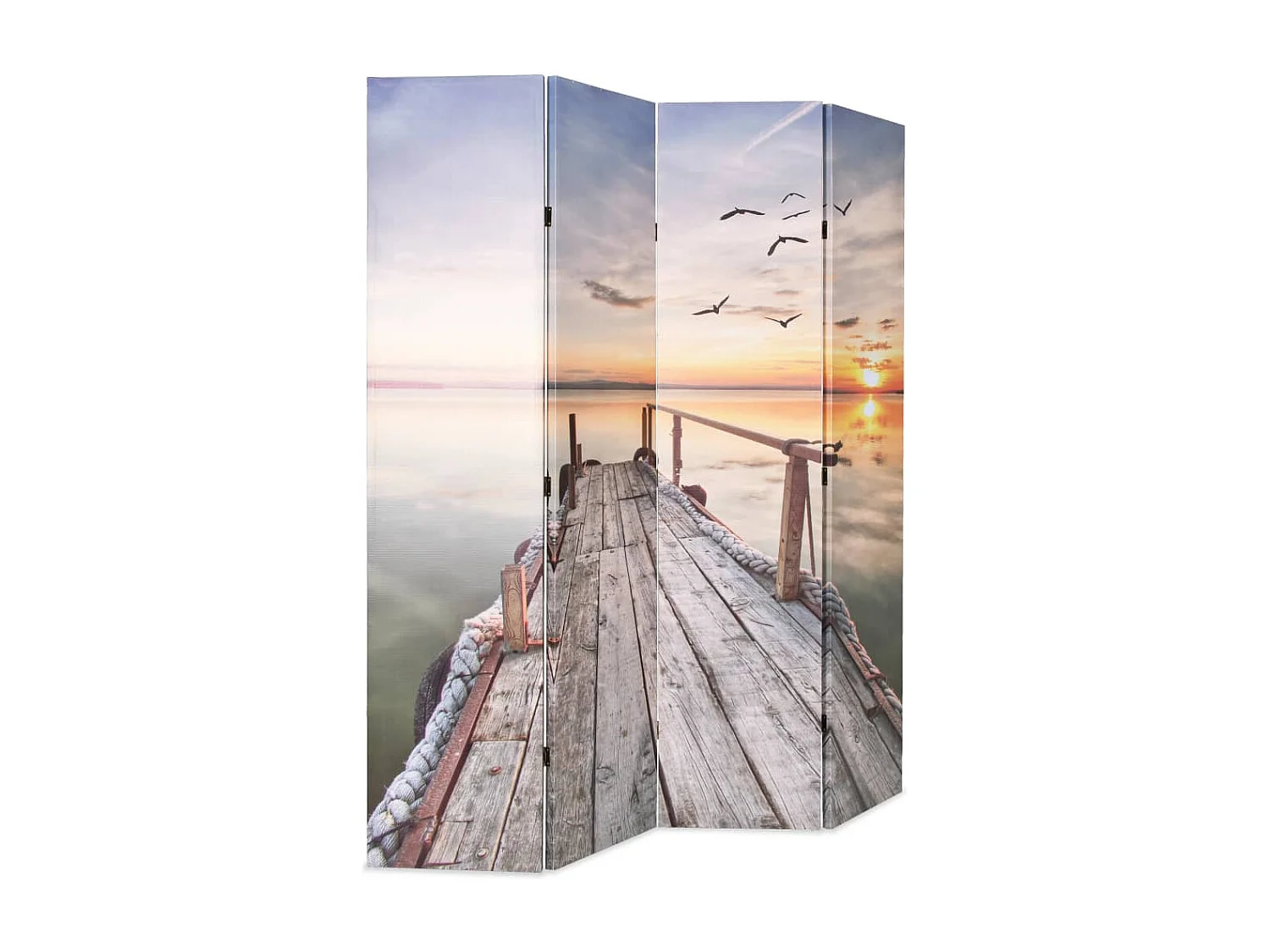 Kamerscherm inklapbaar meer 160x170 cm BE714302