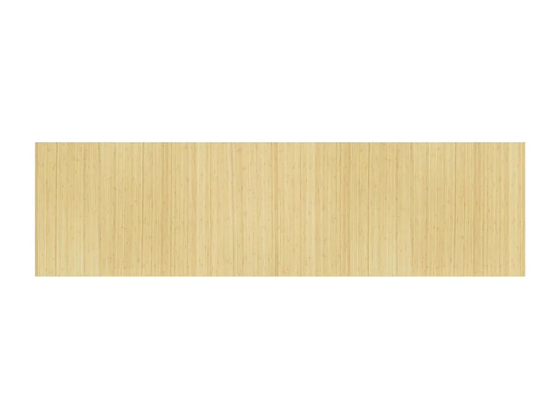 Paravent - Cloison de séparation naturel clair 165x600 cm bambou FR93942