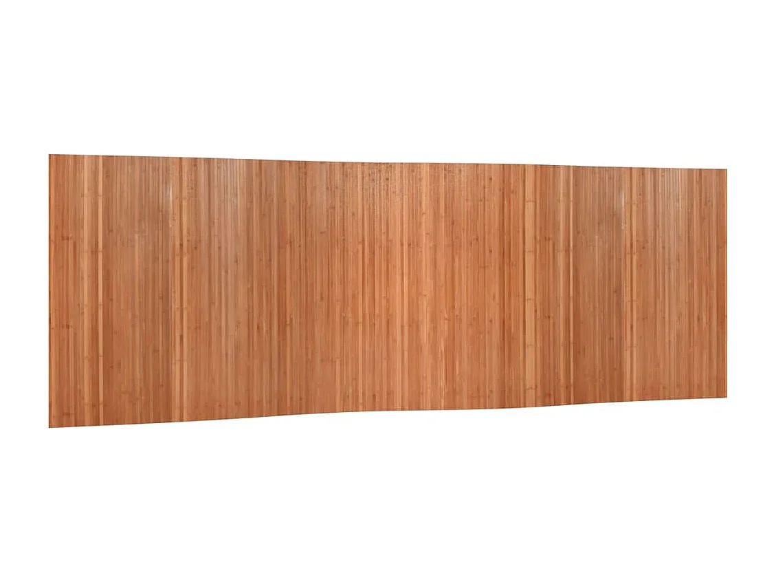 Kamerscherm 165x600 cm bamboe bruin BE904419