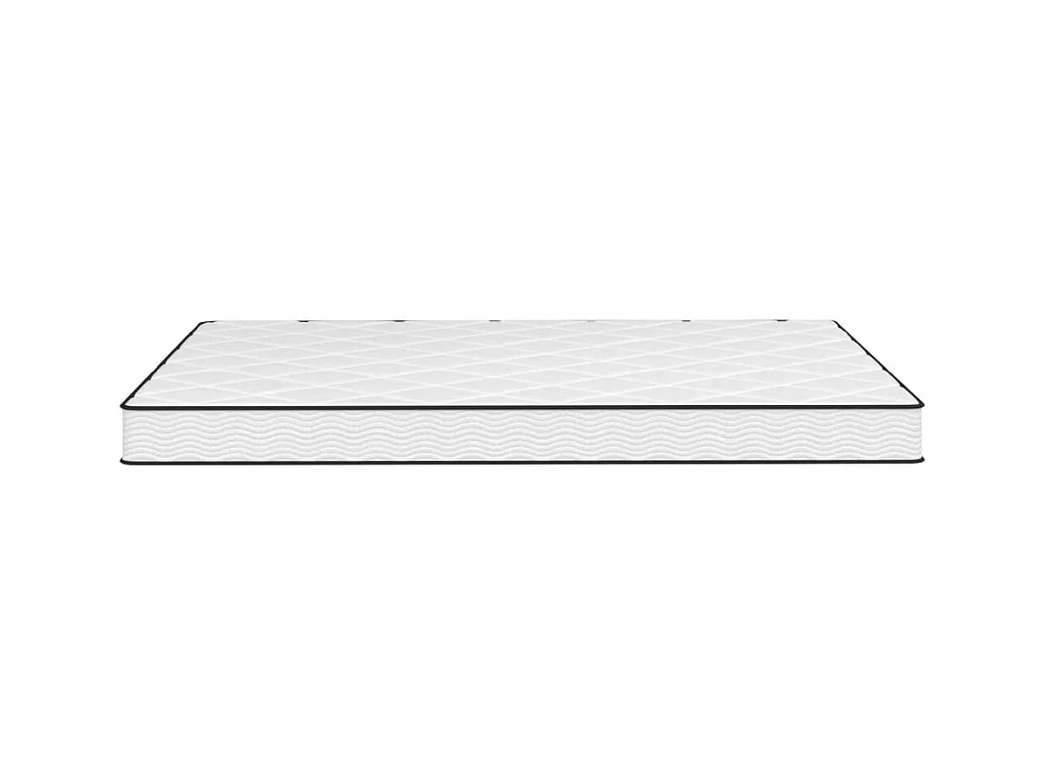 Matelas en mousse moyennement doux 140x190 cm FR43503