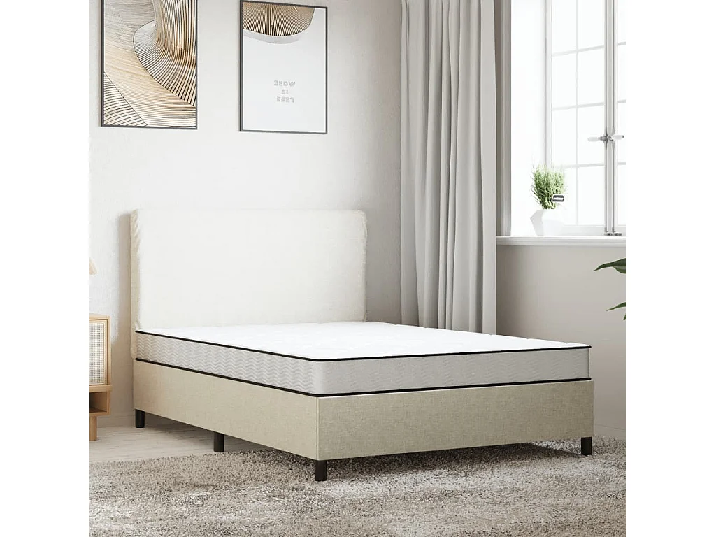 Colchão de espuma médio suave 140x190 cm PT881766