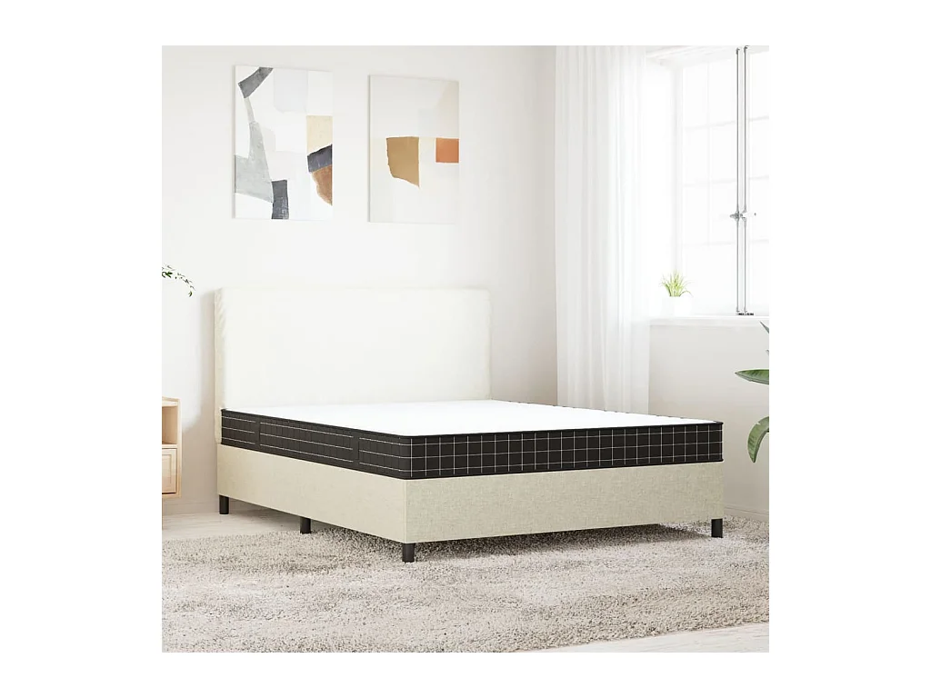 Matelas à ressorts bonnell moyen 160x200 cm FR19036