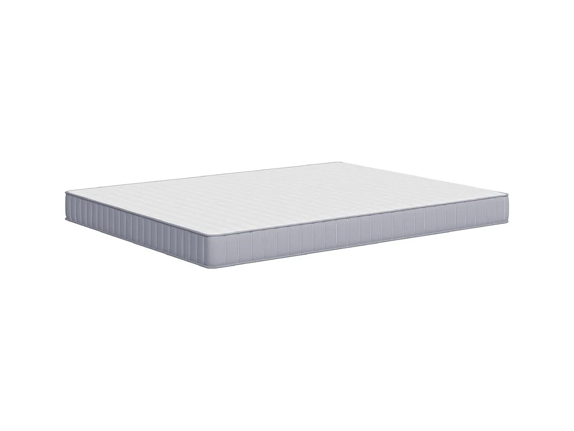 Matelas en mousse moyennement doux 180x200 cm FR90214