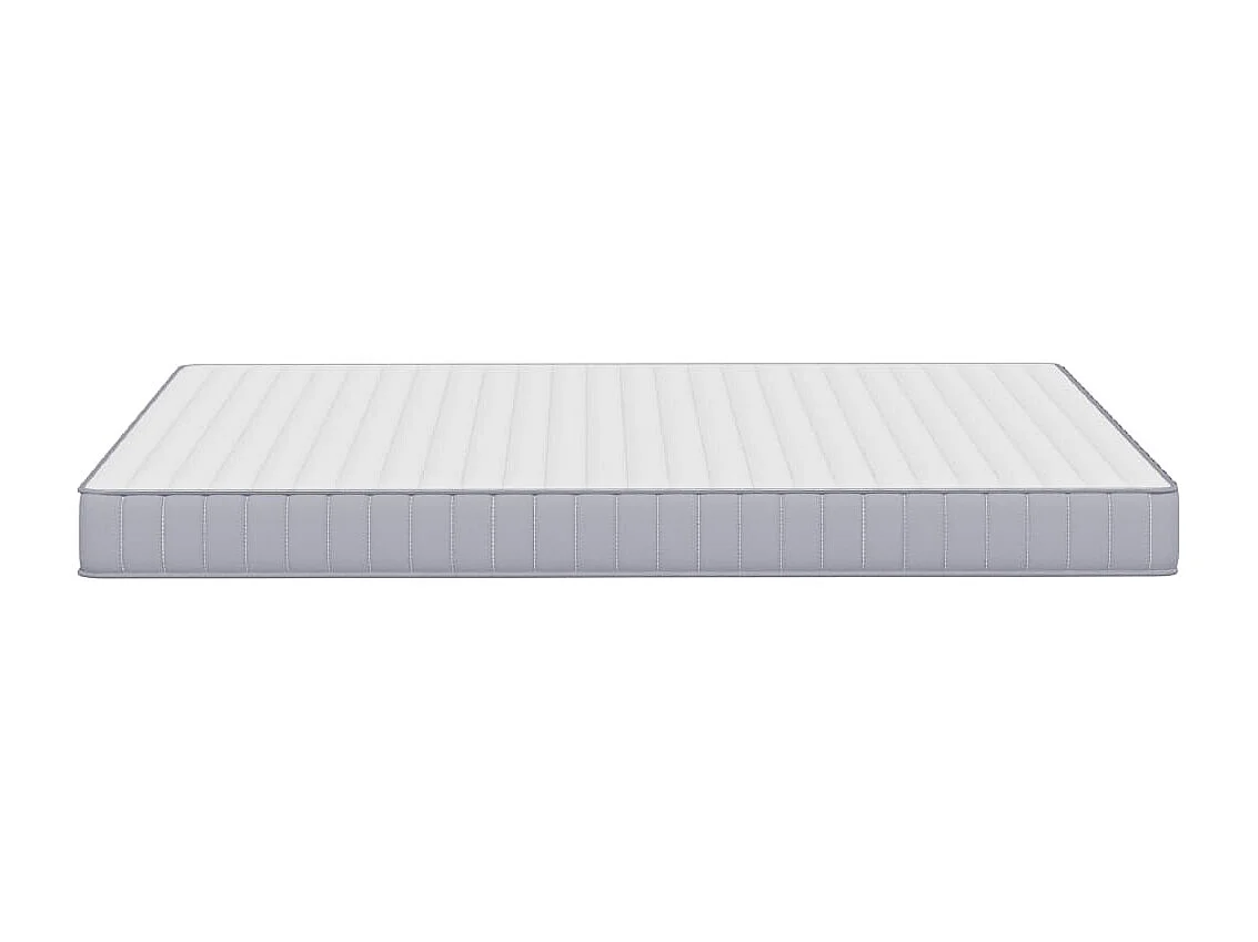 Matelas en mousse moyennement doux 180x200 cm FR90214