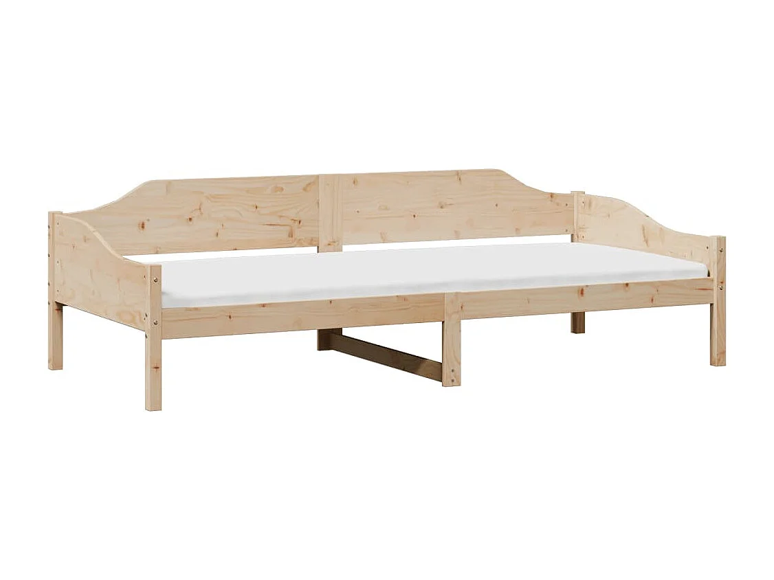 Bedframe massief grenenhout 80x200 cm BE684074