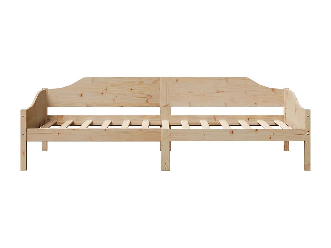 Bedframe massief grenenhout 80x200 cm BE684074