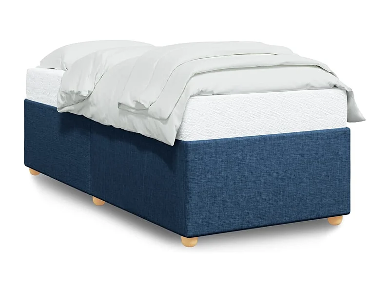 Cama - 90x190 cm tecido azul PT235491