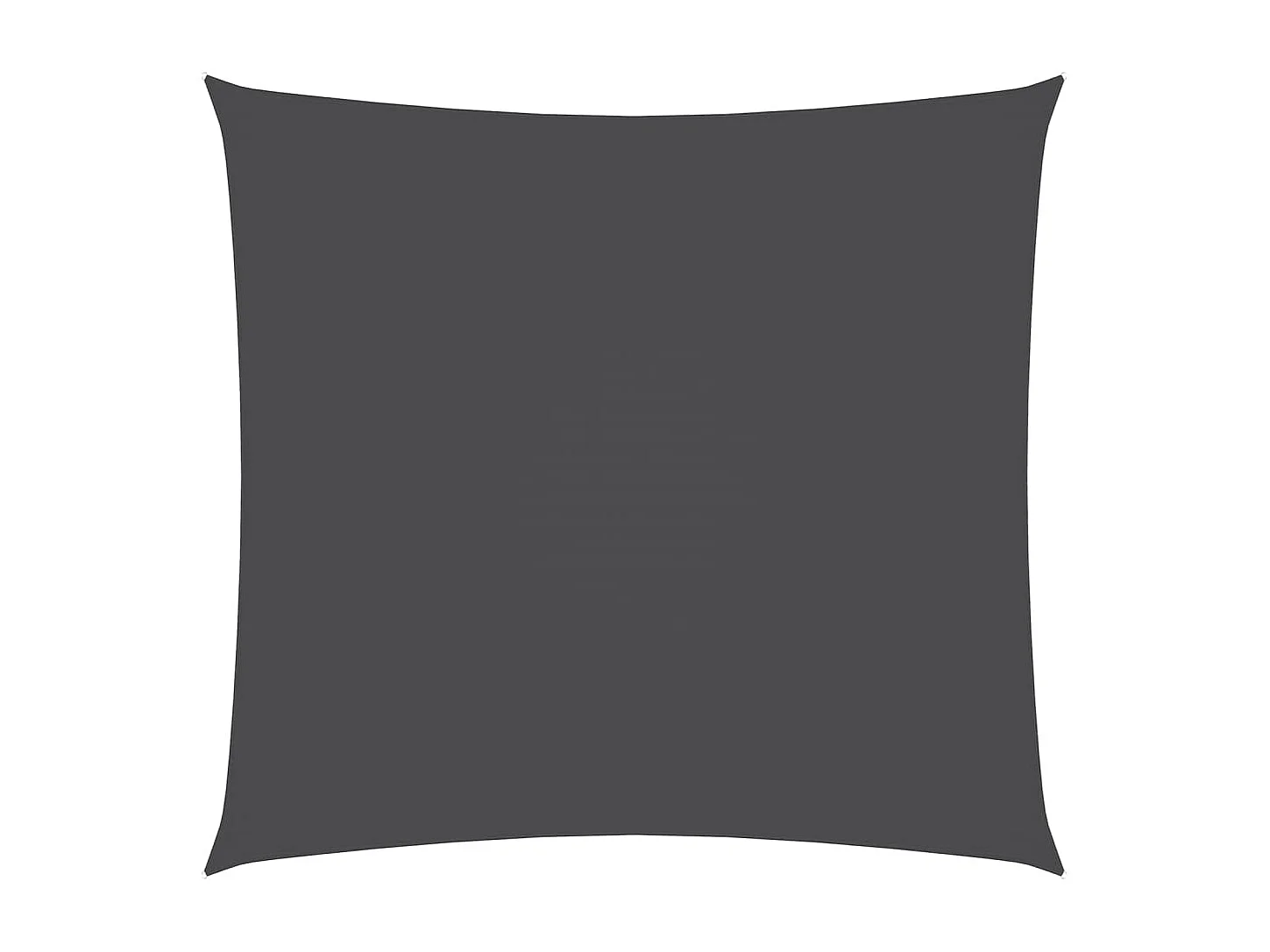 Zonnescherm vierkant 2,5x2,5 m oxford stof antracietkleurig BE493674