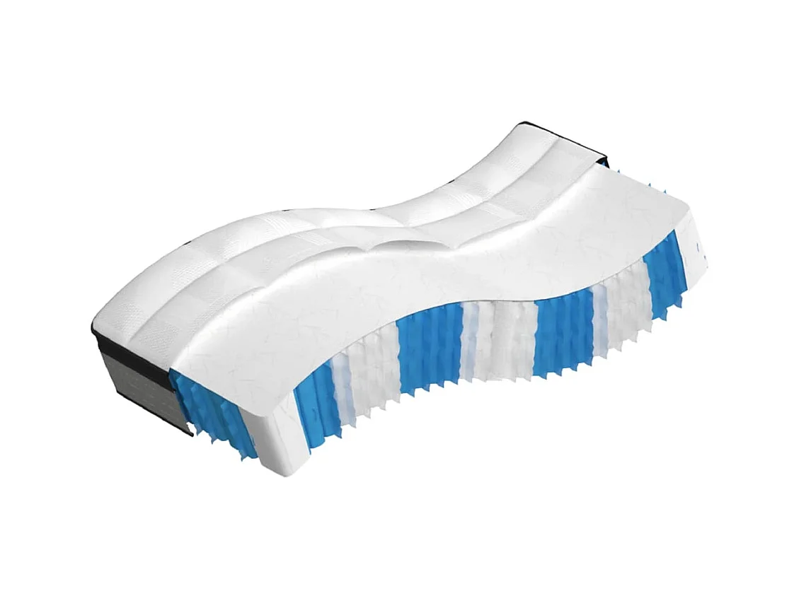 Matelas à ressorts ensachés dureté moyenne 70x200 cm FR56531