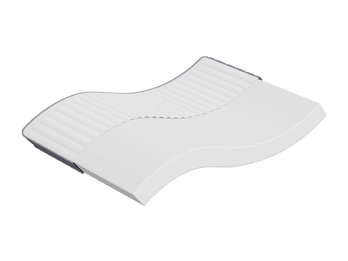 Matelas en mousse moyennement doux 140x200 cm FR79452