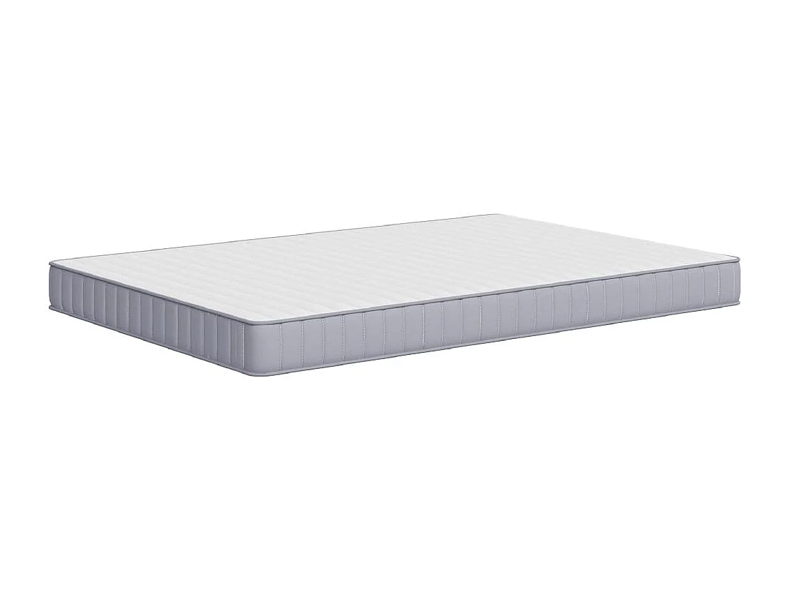 Matelas en mousse moyennement doux 140x200 cm FR79452