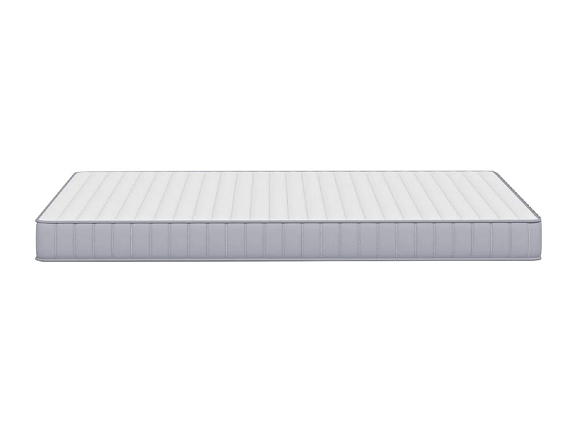 Matelas en mousse moyennement doux 140x200 cm FR79452