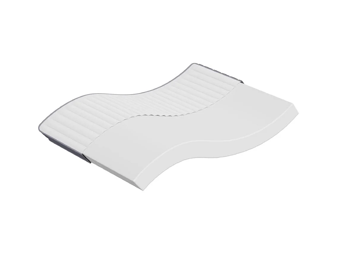 Matelas en mousse moyennement doux 140x200 cm FR79452