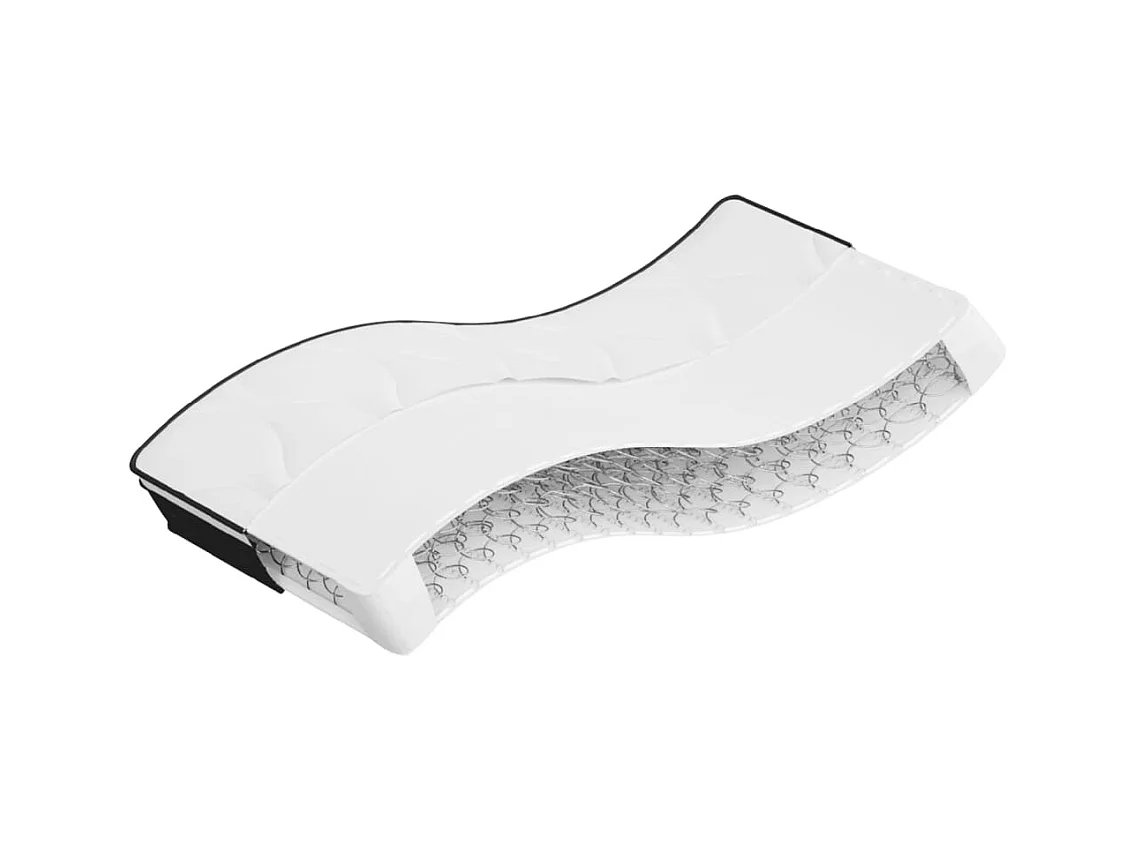 Matelas à ressorts bonnell moyen 80x200 cm FR77859