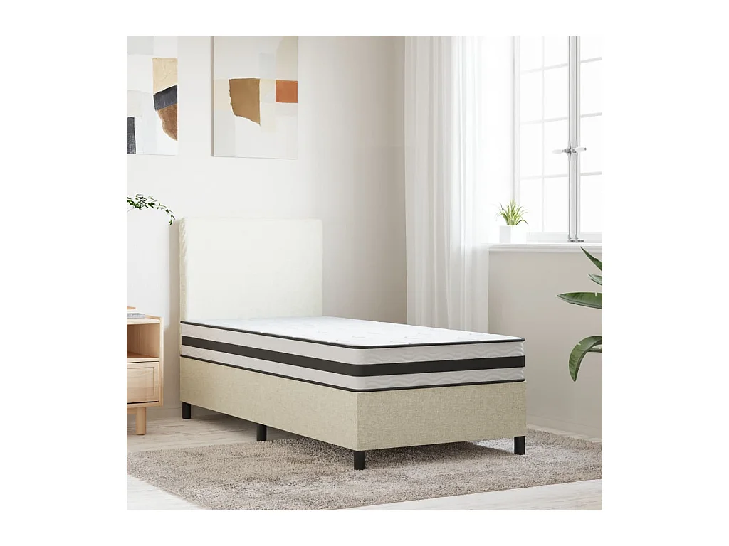Matelas à ressorts bonnell moyen 80x200 cm FR32830