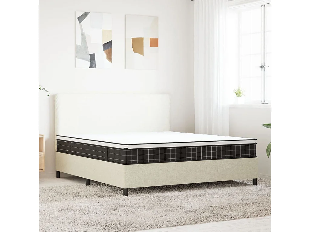 Matelas à ressorts bonnell moyen 180x200 cm FR96098