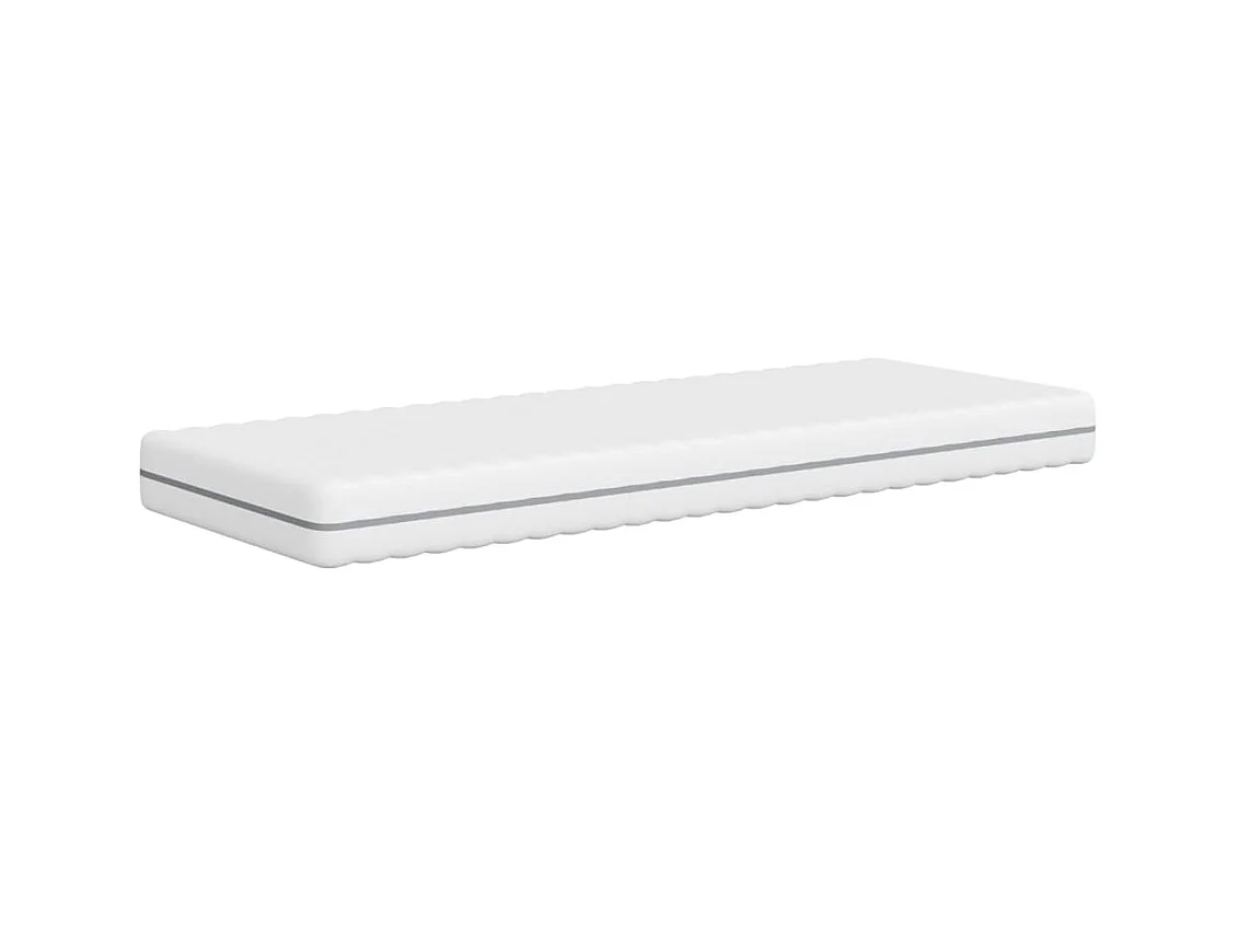 Matelas en mousse moyennement doux 90x200 cm FR81421